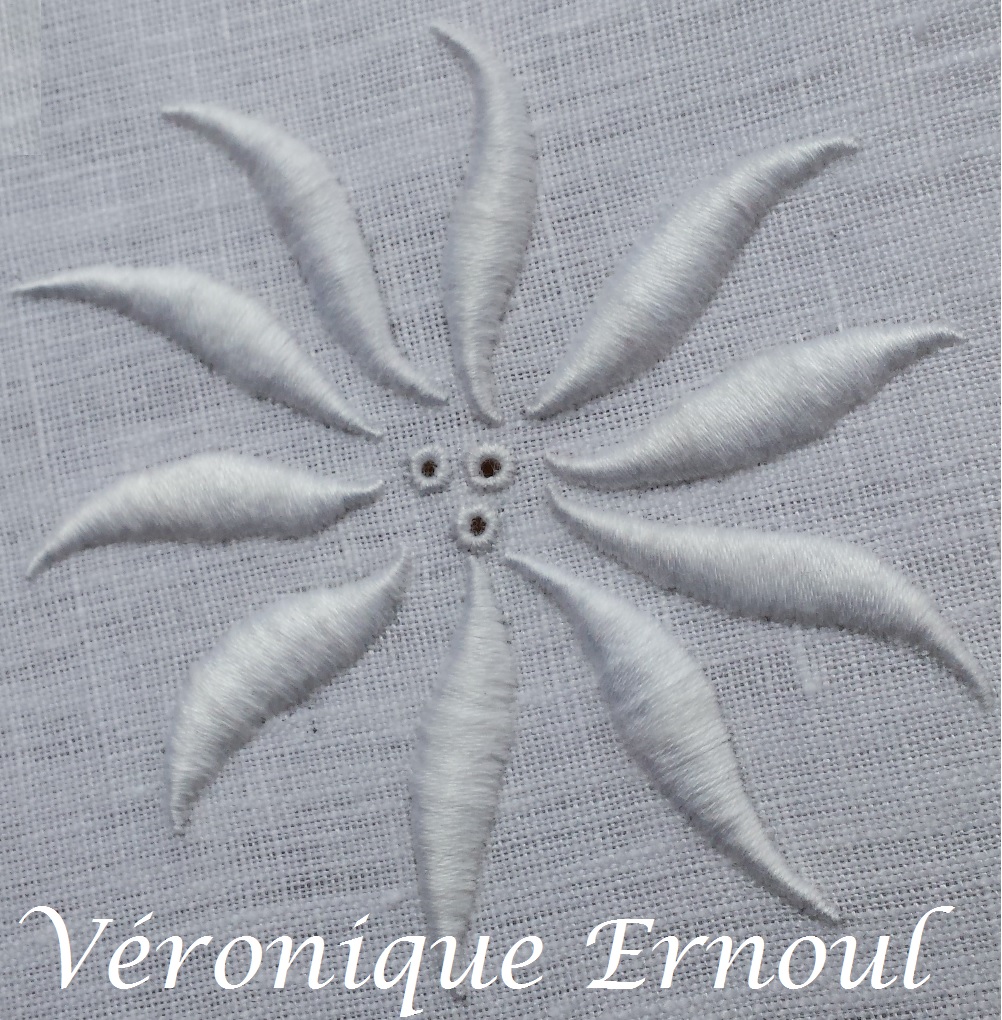 Illustration du cours Ma première fleur en plumetis